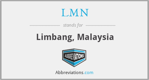 What is the abbreviation for limbang, malaysia?